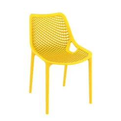 Air Chaise de jardin moderne ajourée en polypropylène