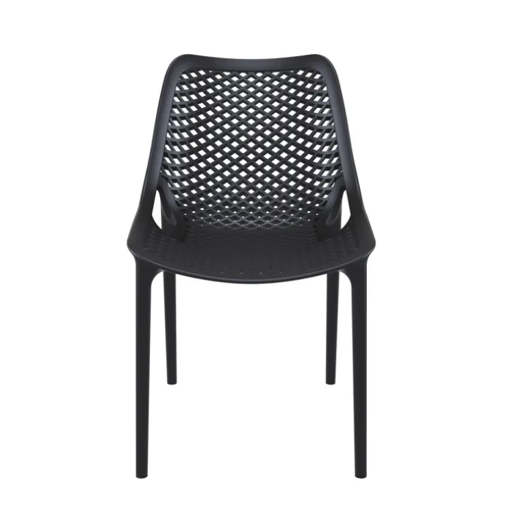 Air Chaise de jardin moderne ajourée en polypropylène