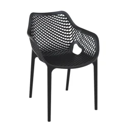 Air XL Fauteuil moderne empilable ajouré en polypropylène