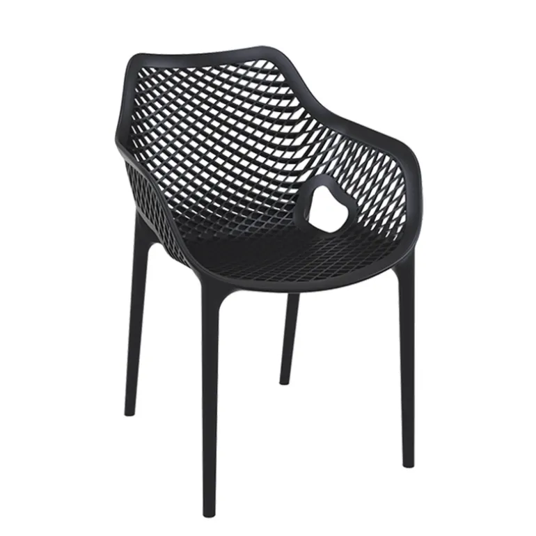 Air XL Fauteuil moderne empilable ajouré en polypropylène