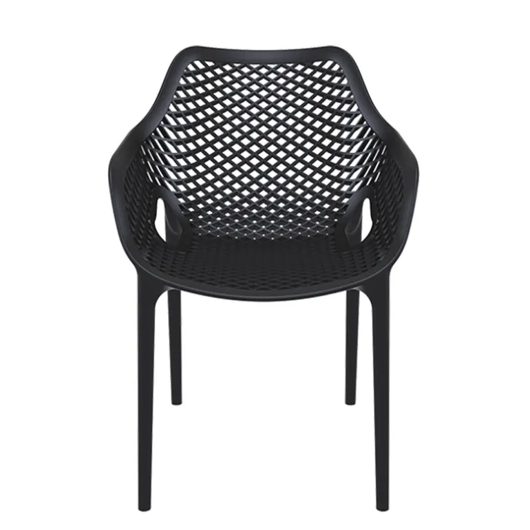 Air XL Fauteuil moderne empilable ajouré en polypropylène