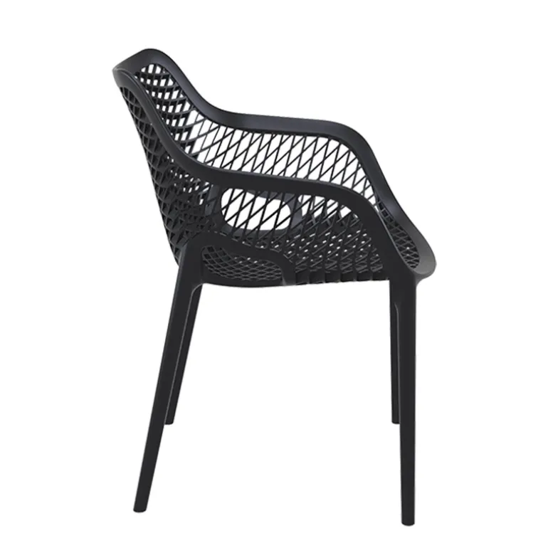 Air XL Fauteuil moderne empilable ajouré en polypropylène
