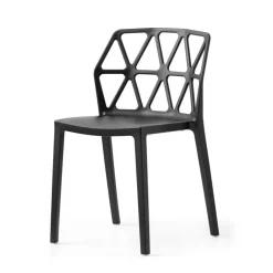 Alchemia Connubia® Chaise de jardin design empilable en polypropylène