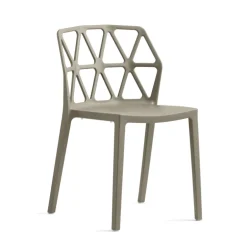 Alchemia Connubia® Chaise de jardin design empilable en polypropylène