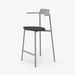 Alice Carrier® Tabouret de bar design en métal made in France
