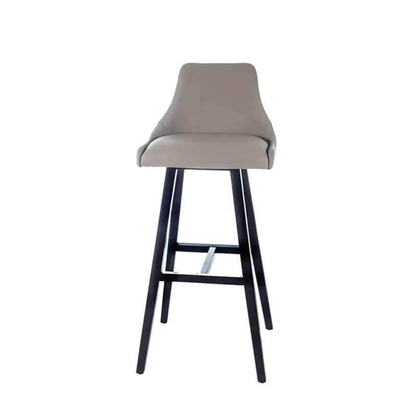 BarLars Tabouret de bar moderne avec pieds en bois
