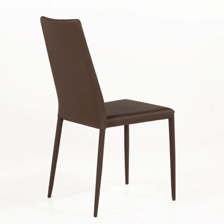 Bea Chaise contemporaine en cuir