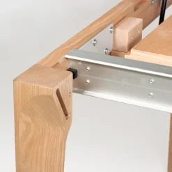 Buzz Table de salle à manger extensible en bois