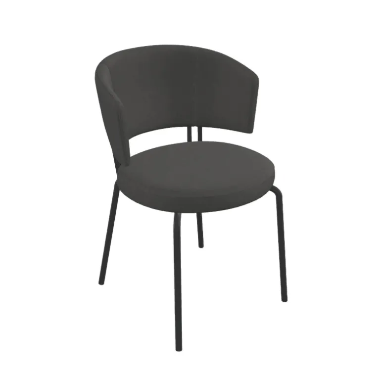 Chaise tendance de salle à manger en simili – Aero