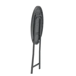 CocktailTable pliante mange debout hauteur 110 cm gris foncé