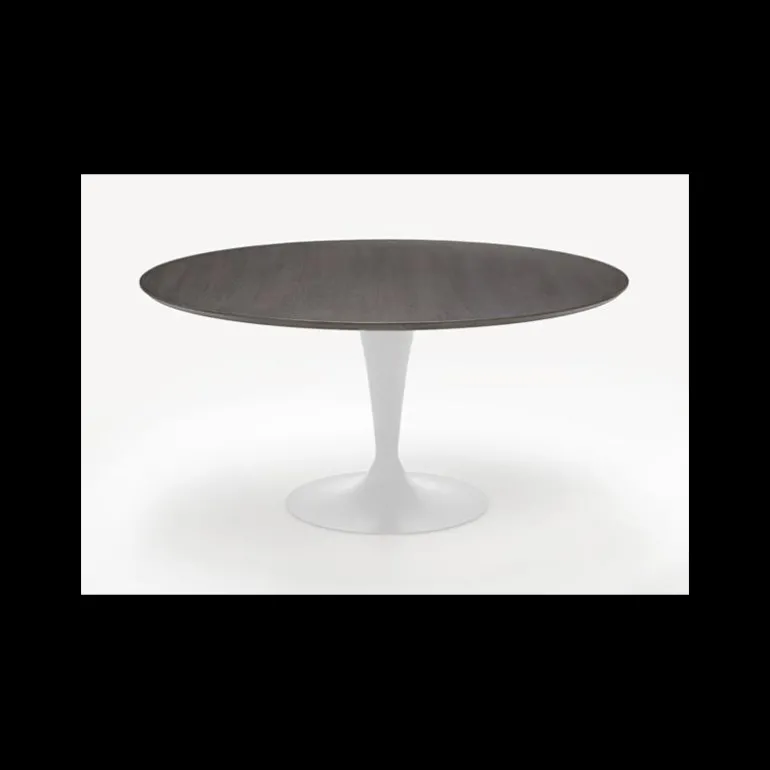 Flûte Sovet® Table ronde design plateau bois