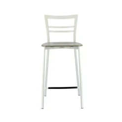 Go Clip Connubia® Tabouret snack contemporain en métal et multiplis bois