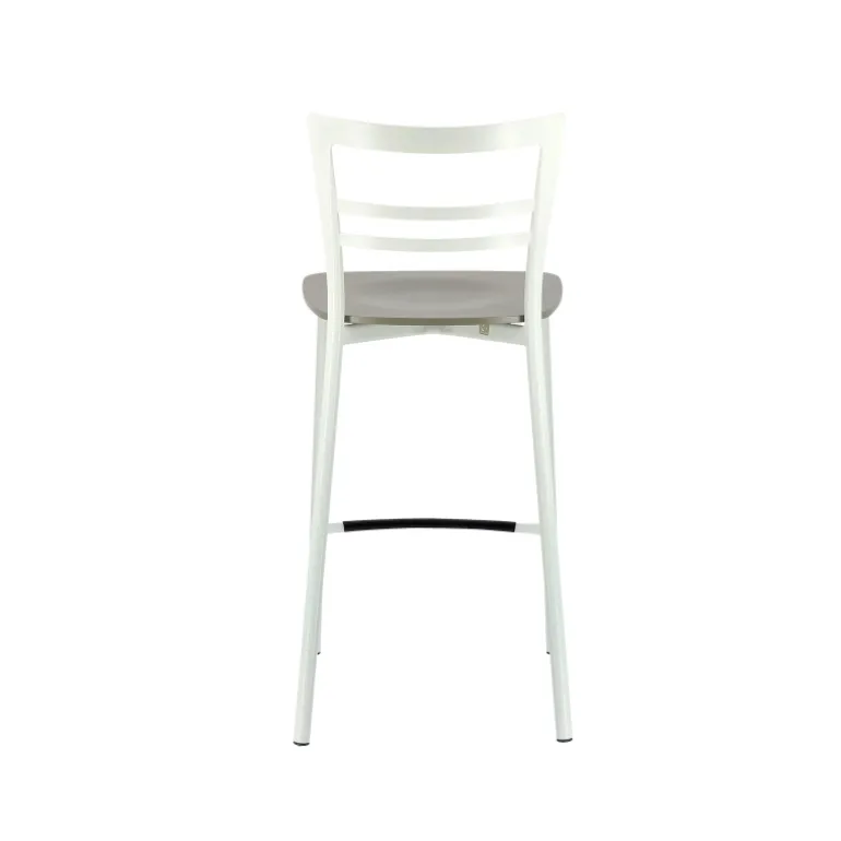 Go Clip Connubia® Tabouret snack contemporain en métal et multiplis bois