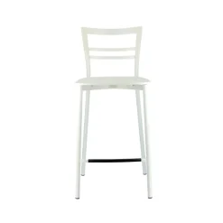 Go Clip Connubia® Tabouret snack contemporain en métal et multiplis bois
