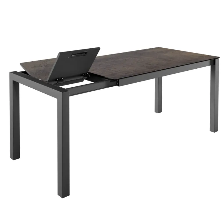 Kyoto bar Table snack extensible en céramique et métal