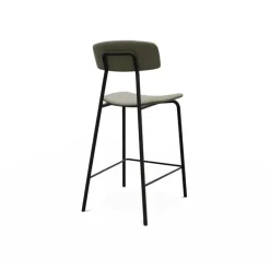 Lazio Tabouret snack de style vintage en tissu fabriqué en Belgique