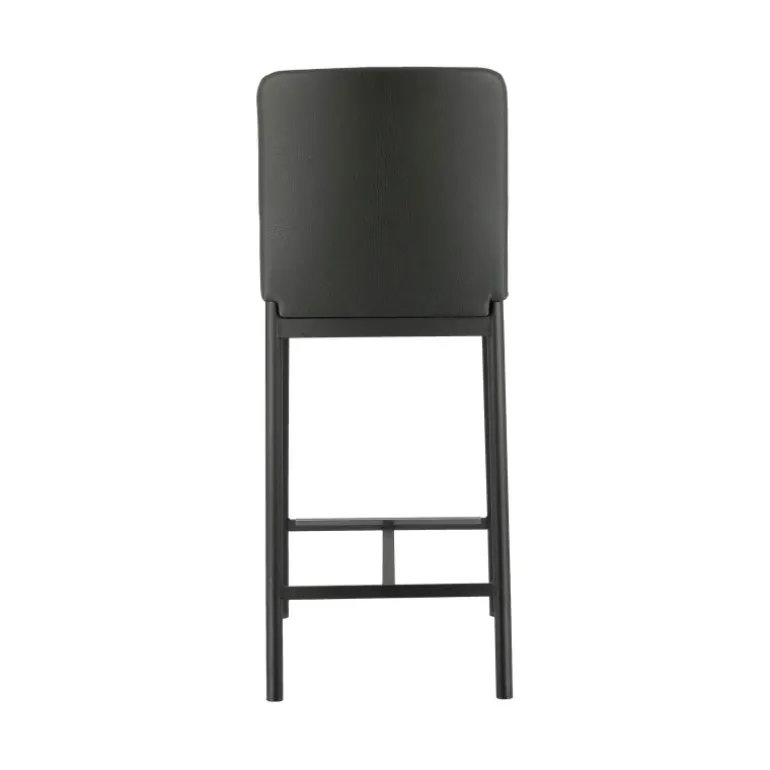 Loft Tabouret snack contemporain en simili et métal