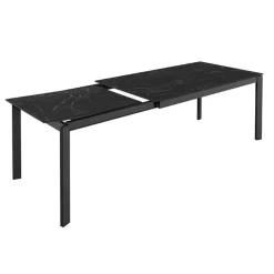 Lotus Table contemporaine extensible en céramique
