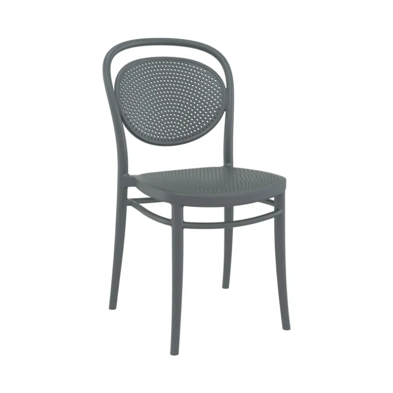 Marcel Chaise moderne empilable en polypropylène