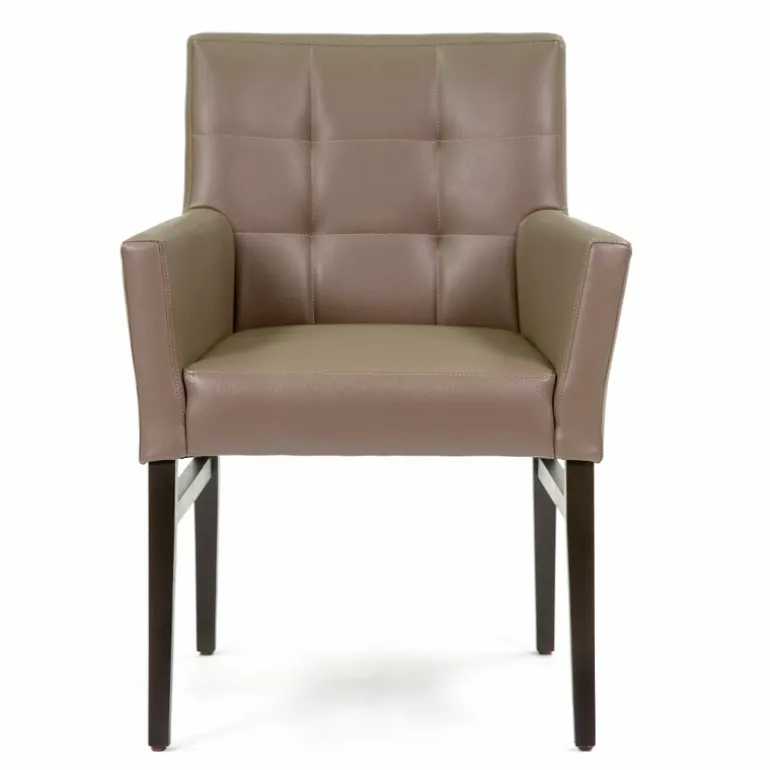Matiz 4 Fauteuil contemporain en synthétique et bois