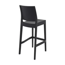 Maya Tabouret de bar empilable en polypropylène