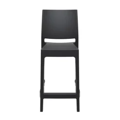 Maya Tabouret snack moderne empilable en polypropylène