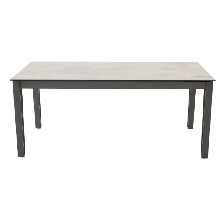 Okaso Table extensible moderne en céramique pieds en épingle