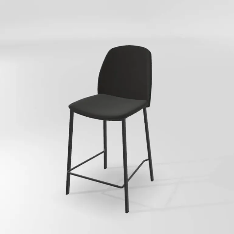 Olivia Tabouret snack moderne en tissu
