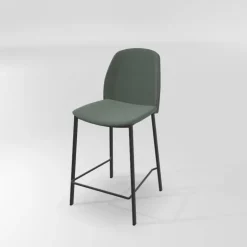 Olivia Tabouret snack moderne en tissu