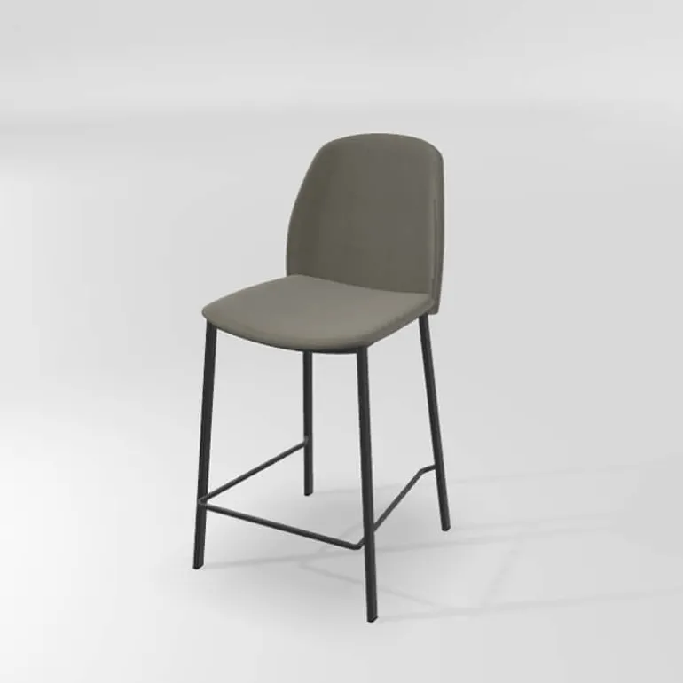 Olivia Tabouret snack moderne en tissu