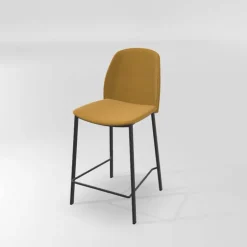 Olivia Tabouret snack moderne en tissu