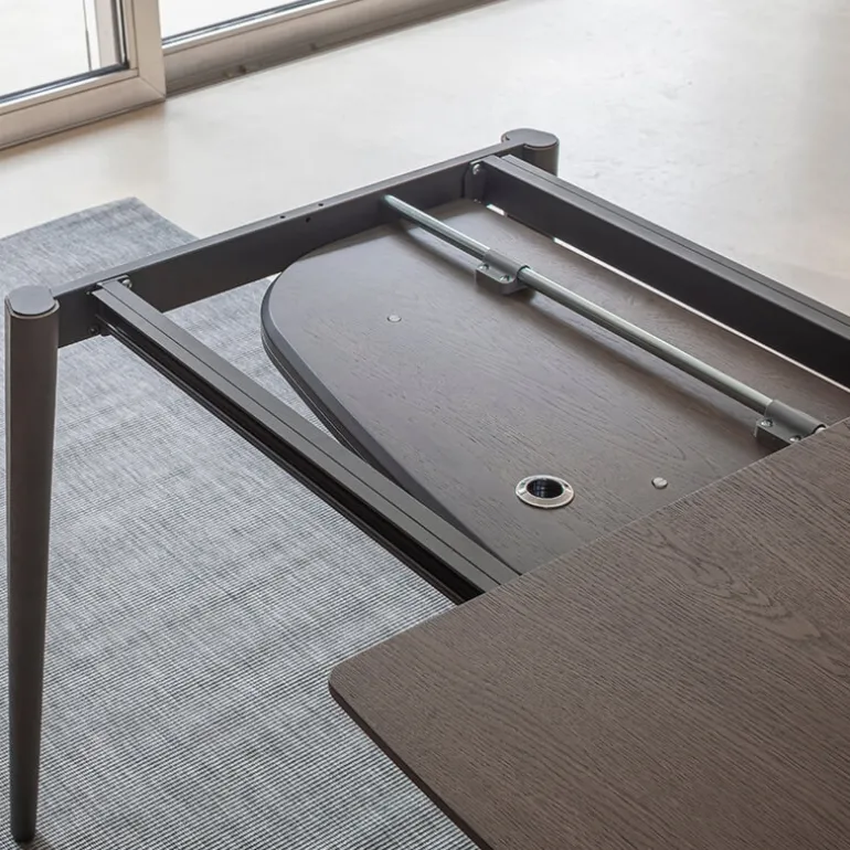 Ribot Wood Table extensible demi