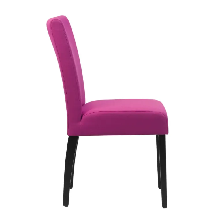 Shanna Mobitec® Chaise en tissu et pieds en bois massif