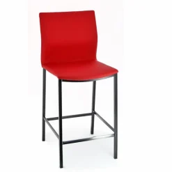 Sierra Tabouret snack en métal et simili