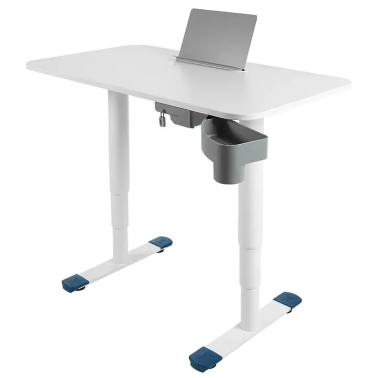 Sitness X Up 20/30 Bureau électrique réglable en hauteur rectangulaire blanc