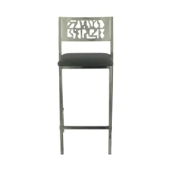 Slide Carrier® Tabouret moderne snack en synthétique et métal