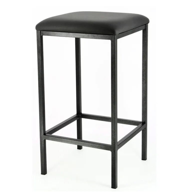 Slide Carrier® Tabouret snack en métal sans dossier assise synthétique