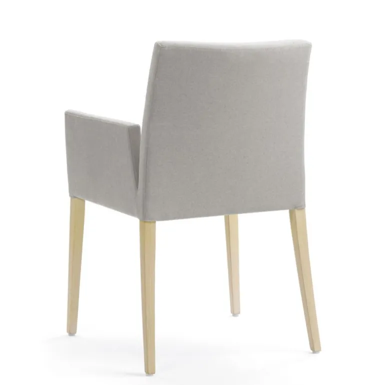 Slim Mobitec® Fauteuil cocooning en bois et tissu