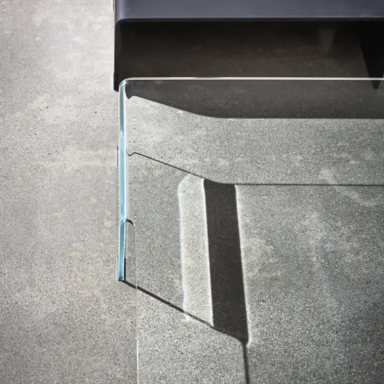 Spider Sovet® Table basse design rectangulaire en verre