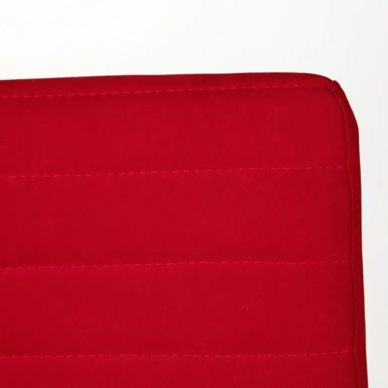 Star Midj® Chaise moderne empilable en tissu et métal