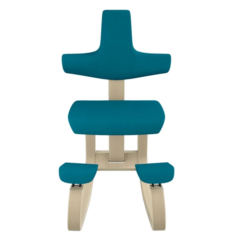 ThatSit Varier® Chaise de bureau ergonomique à bascule en tissu et bois