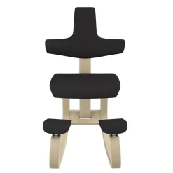 ThatSit Varier® Chaise de bureau ergonomique à bascule en tissu et bois
