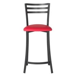 Urane Carrier® Tabouret de bar en métal assise synthétique fabrication française