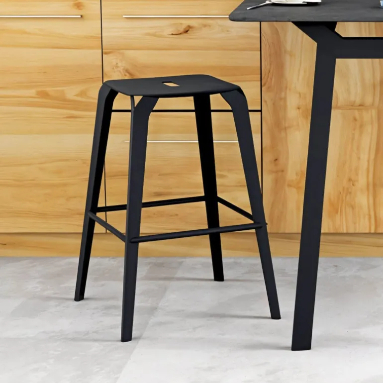 Valence Carrier® Tabouret snack industriel en métal