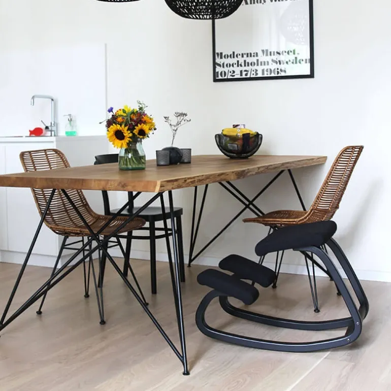 Variable Varier® Chaise de bureau ergonomique à bascule en tissu