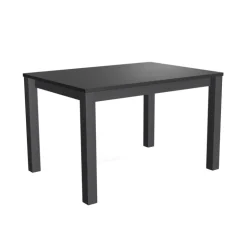 Verona Table rectangulaire en stratifié et pieds métal fabrication belge